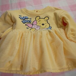Disney Yellow Winnie the Pooh Dress